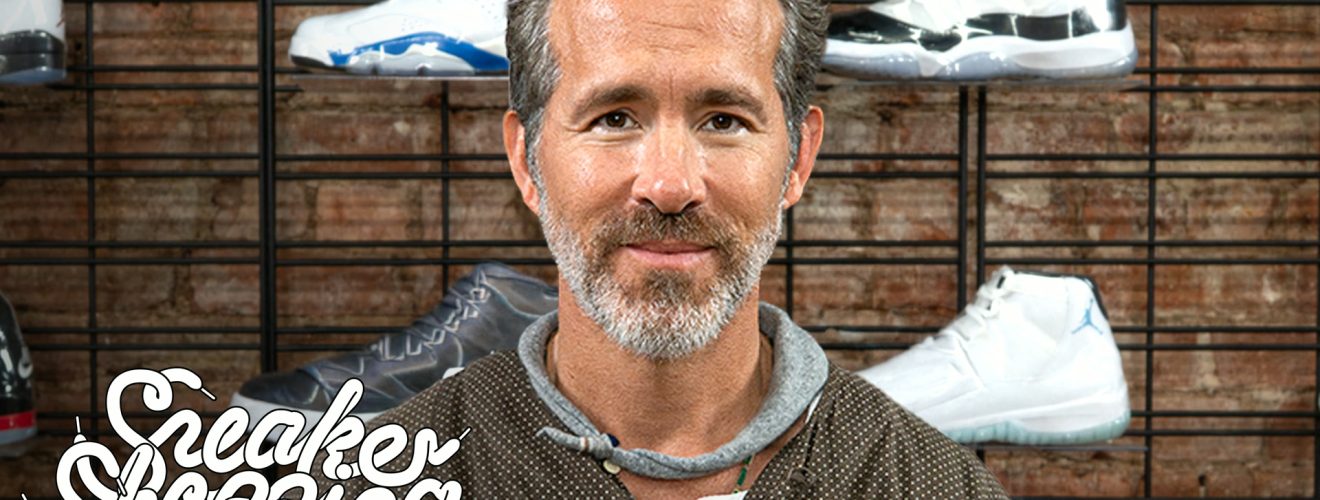 Ryan Reynolds and Joe La Puma at Flight Club for Complex's Sneaker Shopping