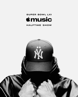 JAZY-Z Super Bowl LXI Halftime Show Announcement Poster Apple Music