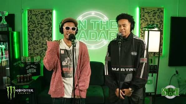 Cordae and Anderson .Paak Perform Airbender on the radar performance